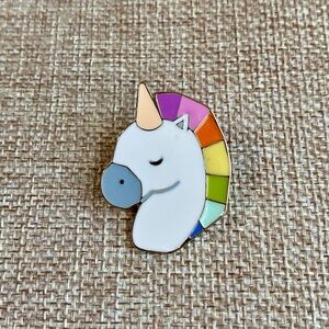✨ 3/$15 ✨ Enamel Pin Colorful Rainbow Unicorn